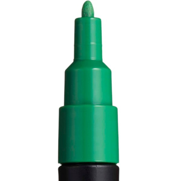 Marker UNI Posca verde PC-3M, varf rotund, 0.9-1.3 mm — varianta 2