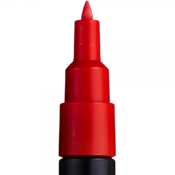Marker UNI Posca PC-1M, varf rotund, 0.7mm rosu — varianta 2