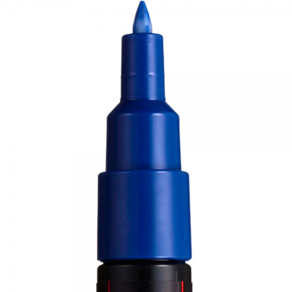 Marker UNI Posca PC-1M, varf rotund, 0.7mm albastru — varianta 2