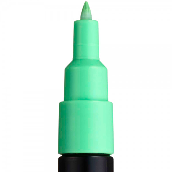 Marker UNI Posca PC-1M, varf rotund, 0.7mm verde deschis — 2