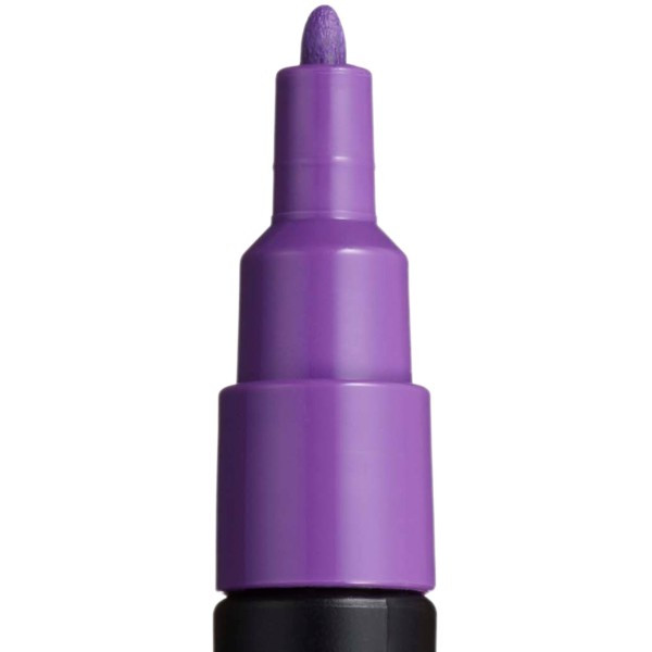 Marker UNI Posca violet PC-3M, varf rotund, 0.9-1.3mm — varianta 2