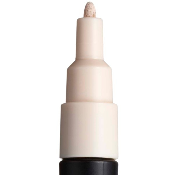 Marker UNI Posca bej PC-3M, varf rotund, 0.9-1.3mm — varianta 2