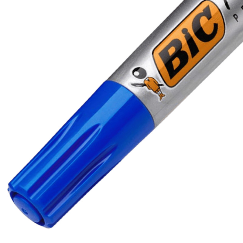 Marker permanent Bic Marking 2000, varf rotund, 1.7 mm, corp gros, albastru — varianta 2