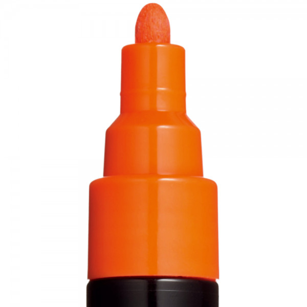 Marker UNI Posca PC-5M, varf rotund, 1.8-2.5mm portocaliu — varianta 2