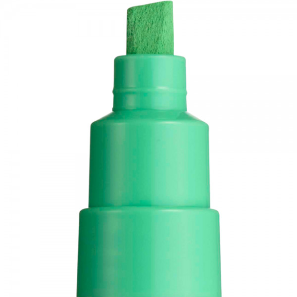 Marker UNI Posca PC-8K, varf tesit, 8.0mm ,verde deschis — 2