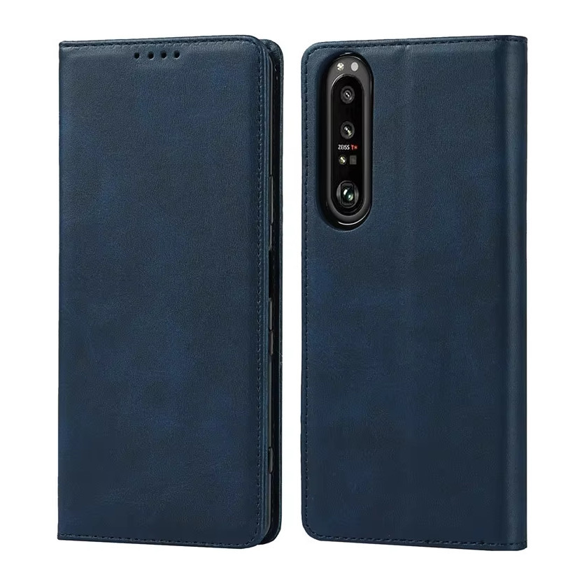 Husa Samsung Galaxy A05, Elegant Book Case, inchidere magnetica, albastra — varianta 2