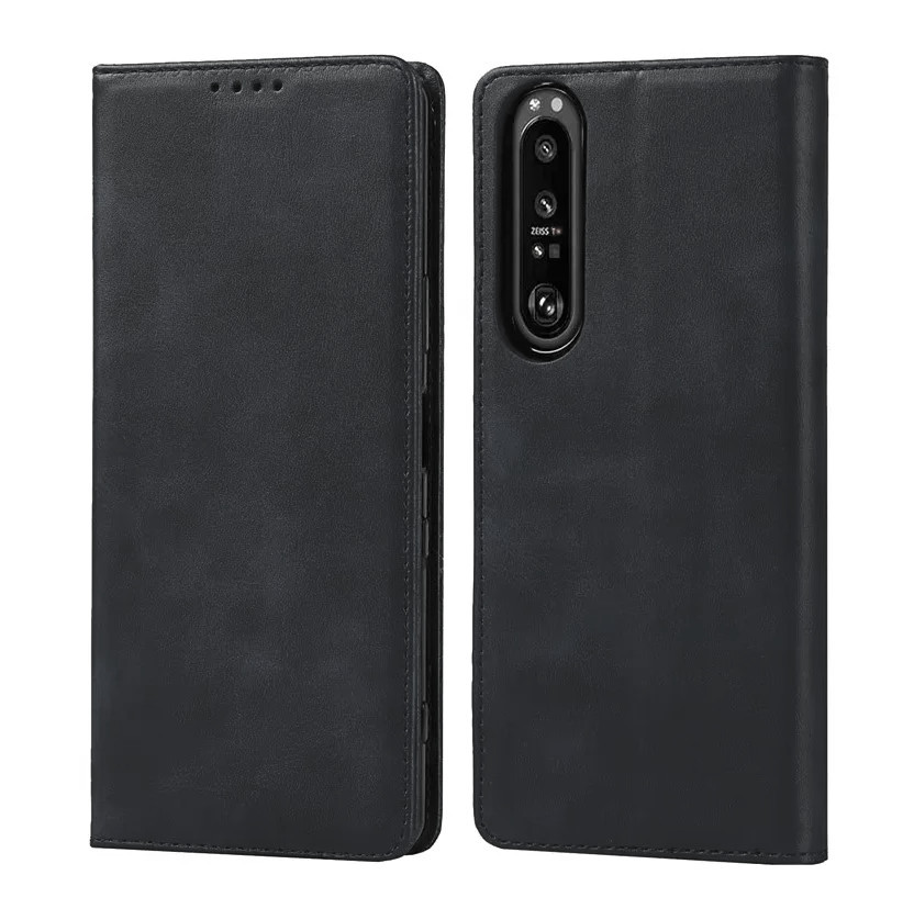 Husa Samsung Galaxy Note 20, Elegant Book Case, inchidere magnetica, neagra — varianta 2