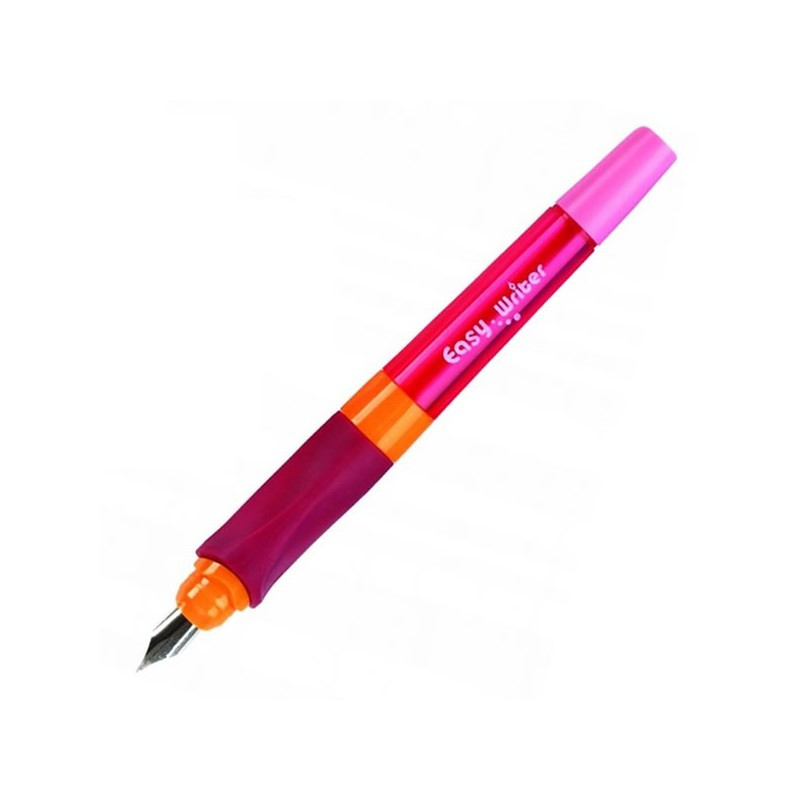 Stilou Keyroad Easy Writer KR971259, penita iridium, alimentare rezerve, grip ergonomic, corp plastic, roz — varianta 2