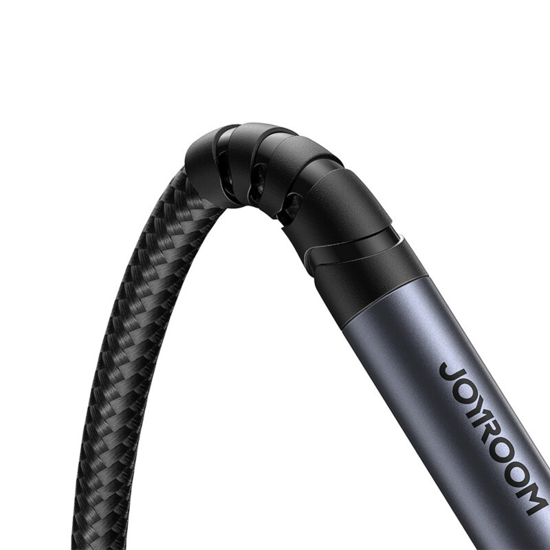 Extensie cablu audio auxiliar / AUX / jack 3.5 mm Joyroom SY-A09, 1.2 metri, negru — 4