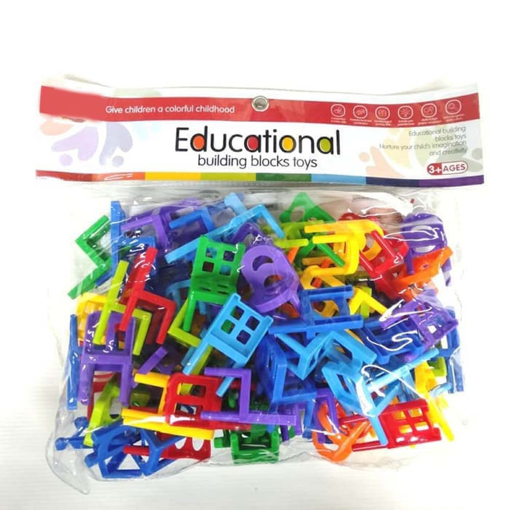 Set de constructie educational, 40 de piese, WW3006 — varianta 4
