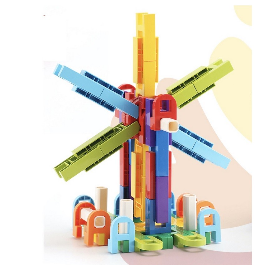 Set de constructie educational, 30 de piese, WW3026 — varianta 2