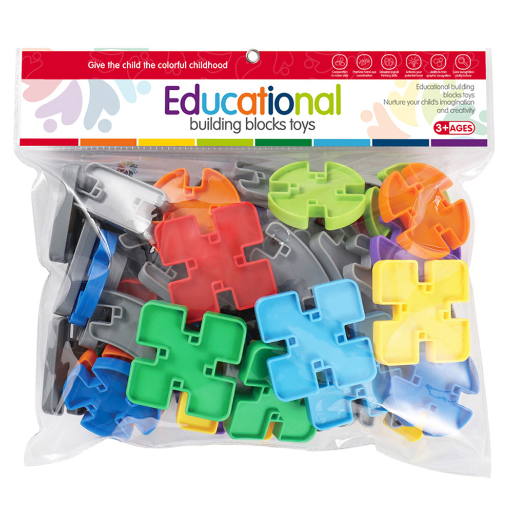 Set de constructie educational, 32 de piese, WW3029 — 3