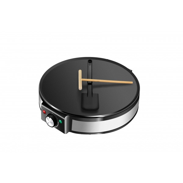 Aparat pentru preparat clatite ZLN 2922, negru/Inox, putere 1200W, diametru plita 30 cm, temperatura ajustabila — varianta 3