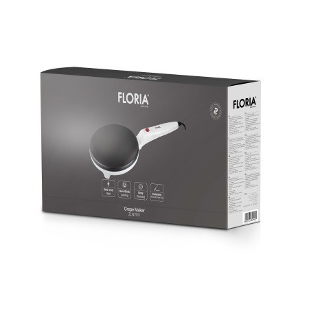 Aparat pentru facut clatite Floria ZLN 7911, putere 700w, diametru 20 cm, alb — varianta 2