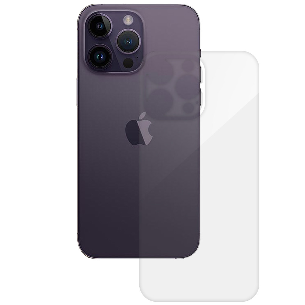Folie HD TPU Apple iPhone 14 Pro, BYRY® Hydrogel, ultra subtire, regenerabila - spate