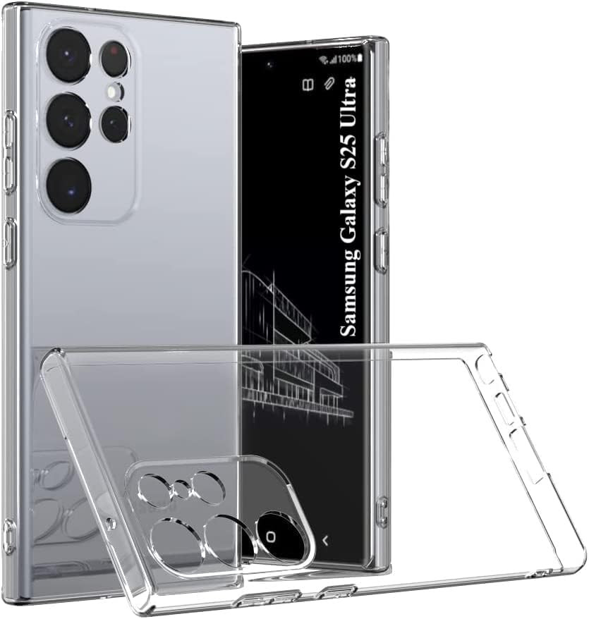 Husa Samsung Galaxy S25 Ultra,TPU transparent, protectie camere, grosime 2 mm
