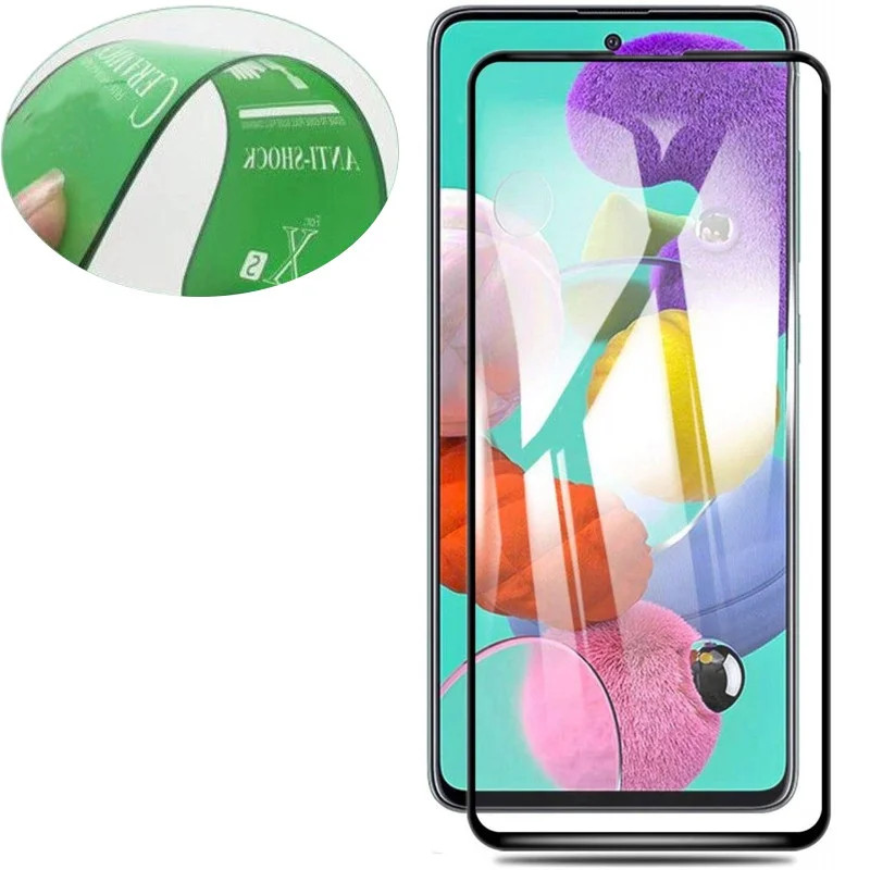 Folie de protectie Ceramic Film pentru Samsung Galaxy A71/S10 Lite/Note 10 Lite/ Note 20, margini negre