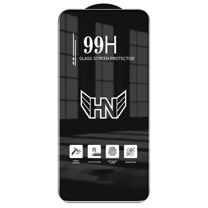 Folie sticla Apple iPhone 17 Pro Max, Full Glue 99H, ESD, premium, margini negre
