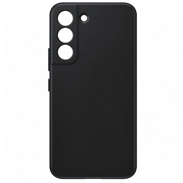 Husa Samsung Galaxy S22, Luxury Silicone, catifea in interior, protectie camere, neagra