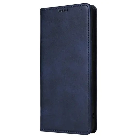 Husa Samsung Galaxy A17, Elegant Book Case, inchidere magnetica, albastra