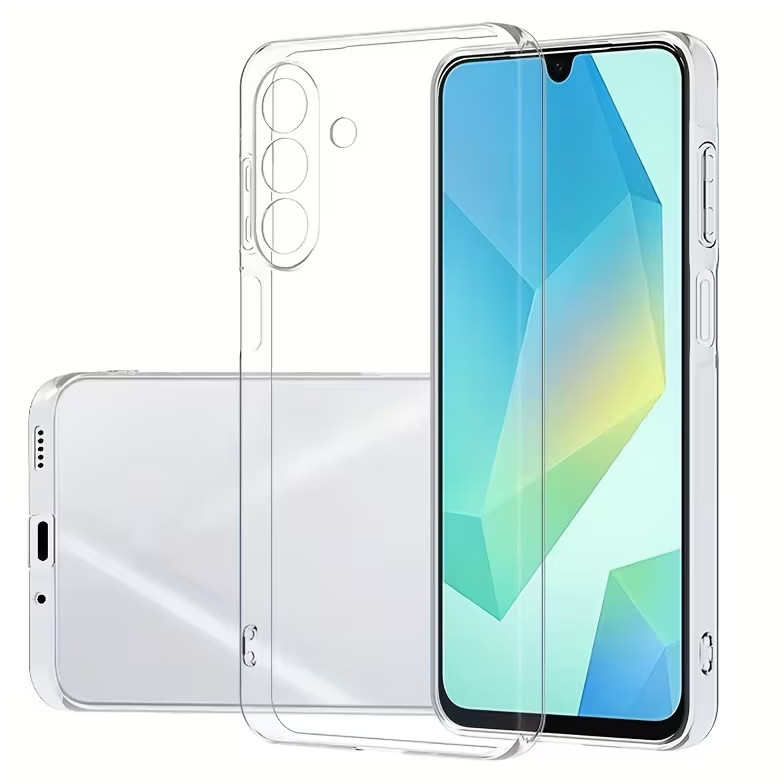 Husa protectie Samsung Galaxy A56, TPU transparent, protectie camere, grosime 2 mm, blister