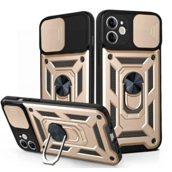 Husa Honor Magic7 Lite, Camshield Armor, inel sustinere, protectie camera, auriu