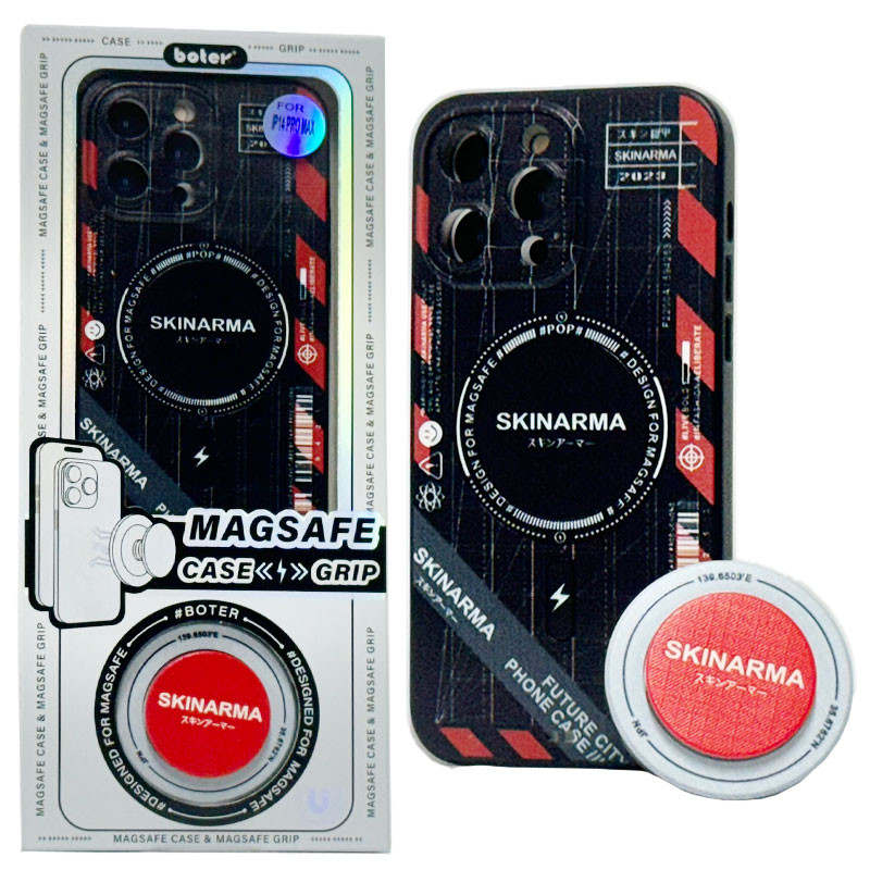 Husa Apple iPhone 13 Pro, Boter Magsafe + MagPopsocket, SKINARMA