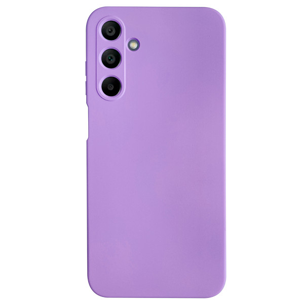 Husa Samsung Galaxy A17, Luxury Silicone, protectie camera, catifea in interior, mov