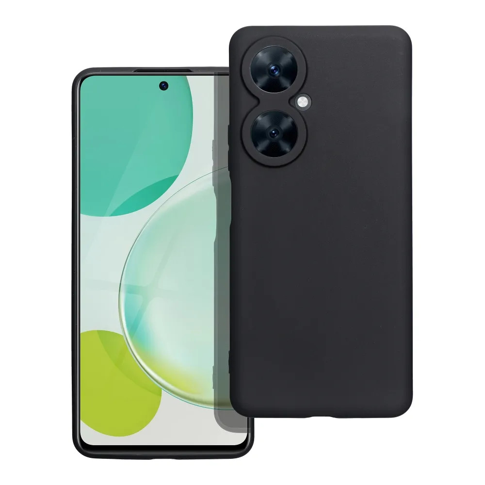 Husa Huawei Nova Y11i, Matt TPU, silicon moale, negru