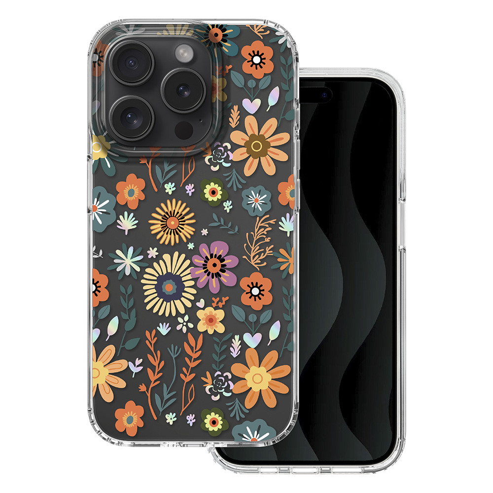 Husa Apple iPhone 16 Pro Max, IMD Print Case, TPU flexibil, transparent, Field