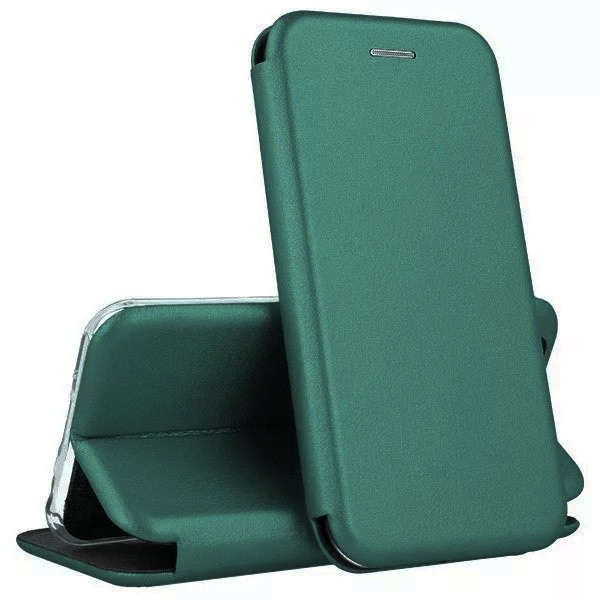 Husa Samsung Galaxy A16, Prestige Book, inchidere magnetica, verde
