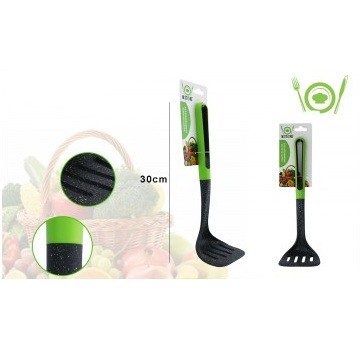 Paleta cu fante termorezistenta , negru cu verde