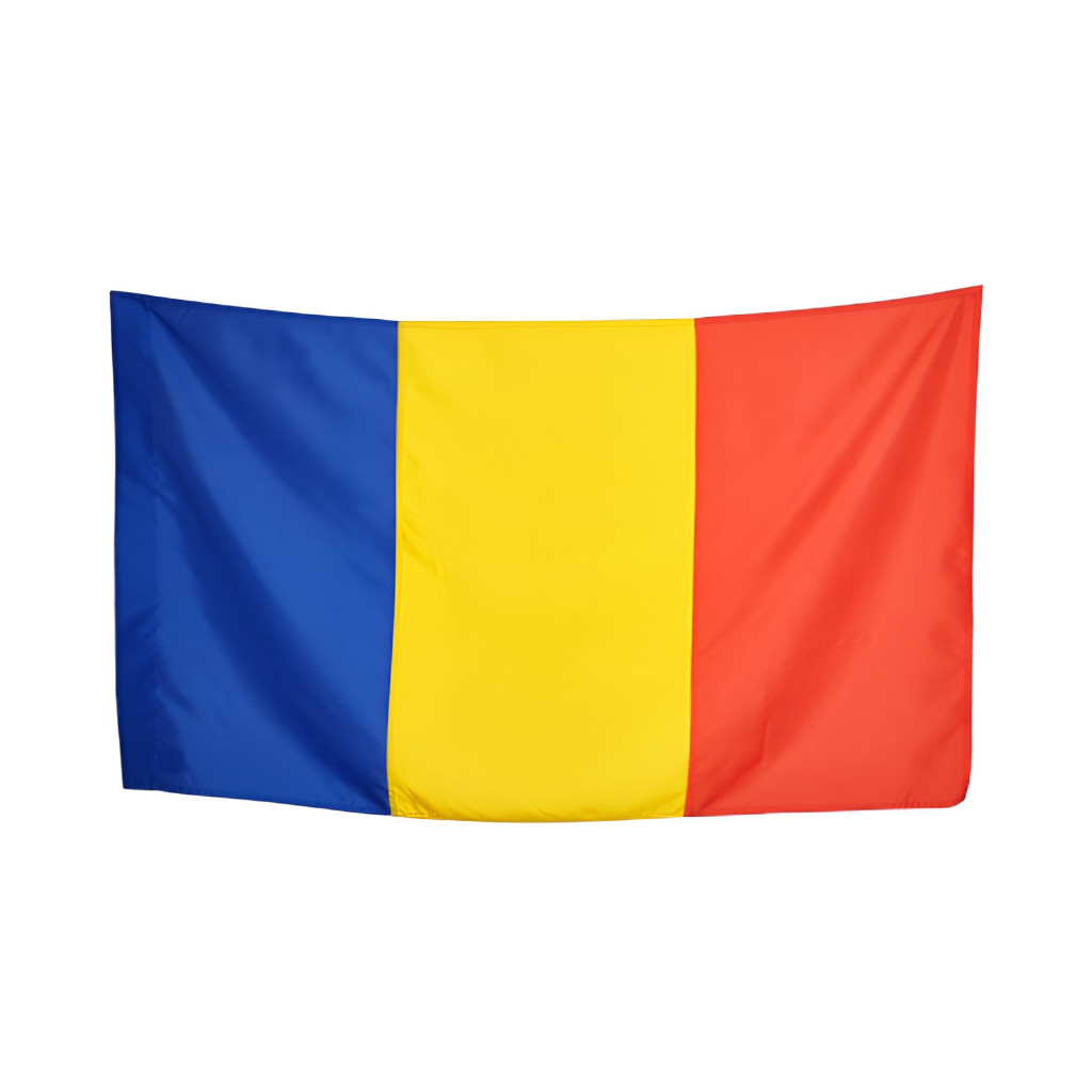 Steag tricolor / drapel Romania, dimensiune mare, 90 x 150 cm