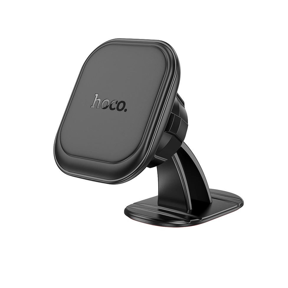 Suport auto magnetic Hoco H30, rotire la 360 de grade, prindere adeziva, negru