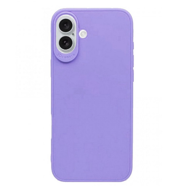 Husa protectie Apple iPhone 17, Matt TPU My Choice, silicon moale, mov lila
