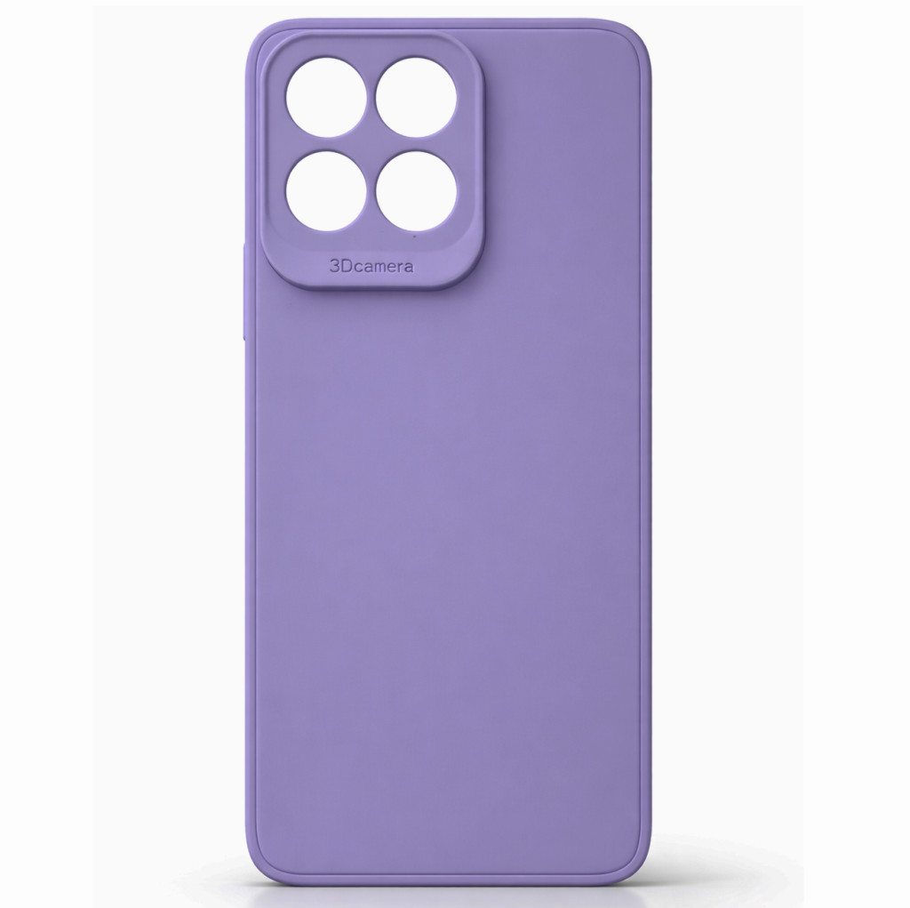 Husa protectie Honor X6B, Matt TPU My Choice, silicon moale, mov lila