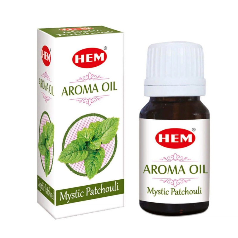 Ulei esential pentru aromaterapie Hem Mystic Mystic Patchouli, 10 ml, cu picurator