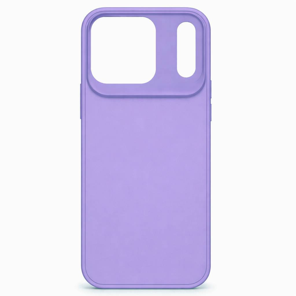 Husa protectie Apple iPhone 17 Pro Max, Matt TPU My Choice, silicon moale, mov