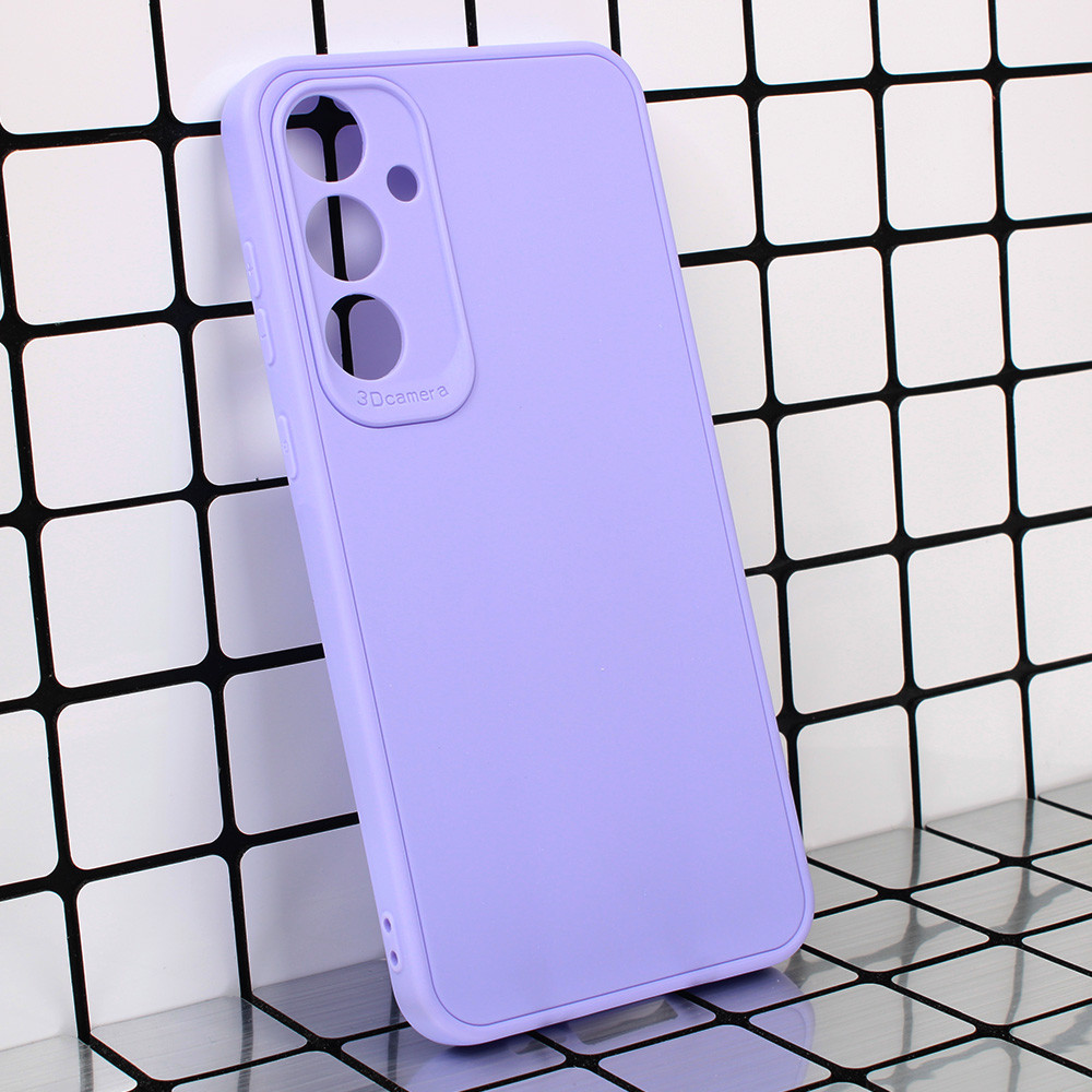 Husa Samsung Galaxy S24 Ultra, Matt TPU My Choice, silicon moale, mov lila