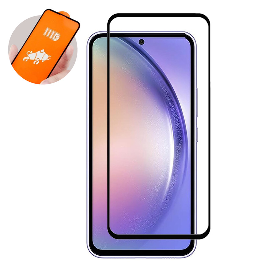 Folie de sticla Samsung Galaxy A56, Full Glue 111D, margini negre