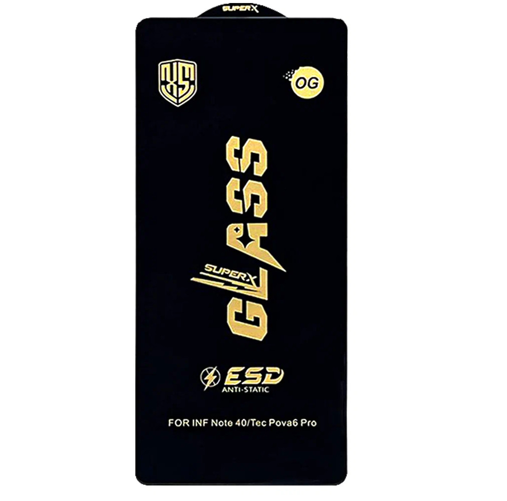 Folie sticla Redmi Note 14 5G, Full Glue SuperX, ESD, margini negre