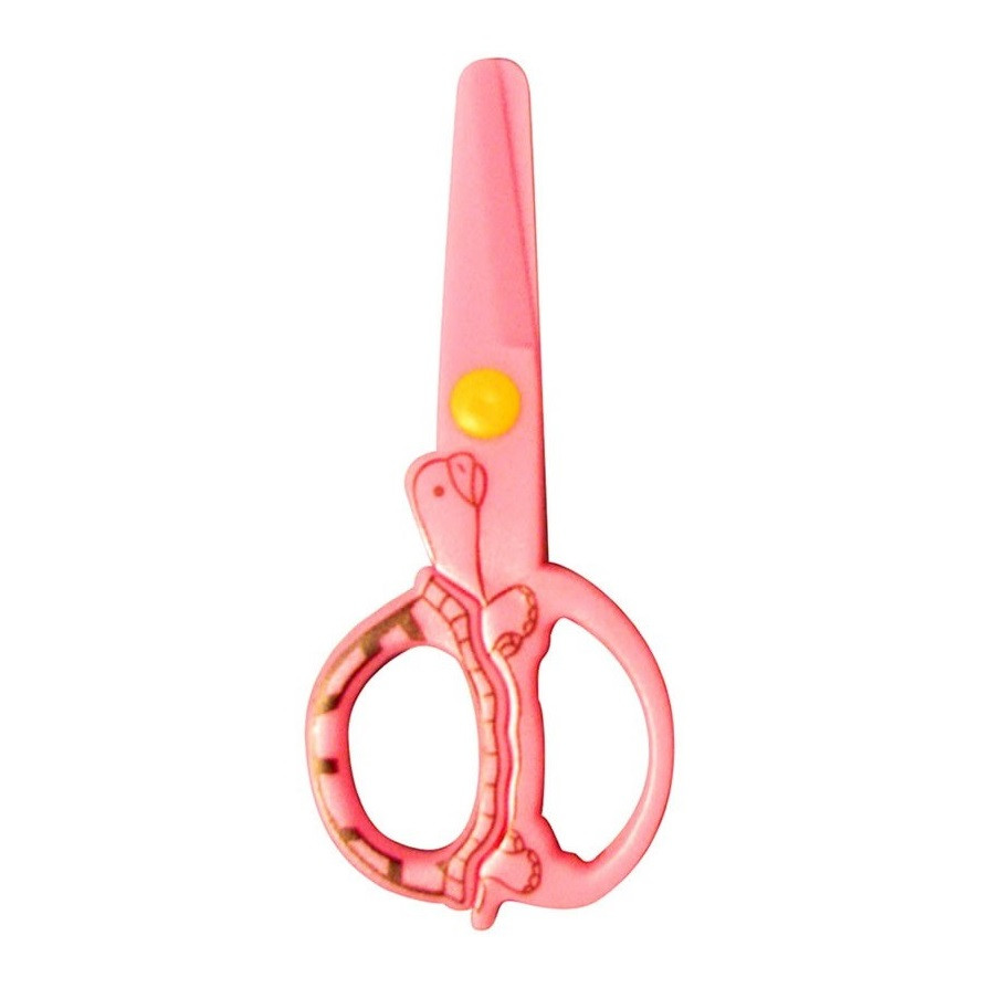 Foarfeca CNX 133A, 12 cm, prescolari, broscuta, plastic