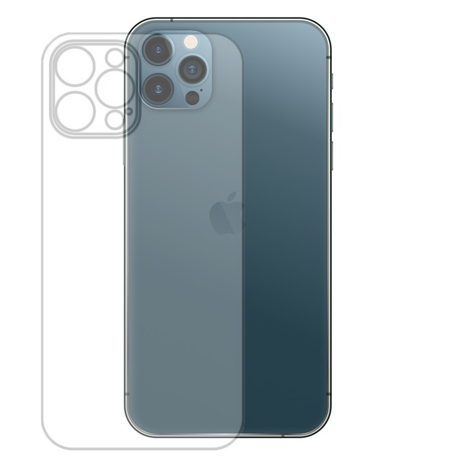 Folie HD TPU Apple iPhone 12 Pro Max, BYRY® Hydrogel, ultra subtire, regenerabila - spate