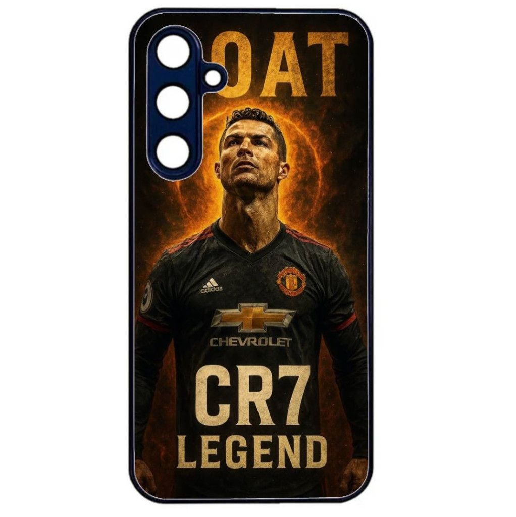 Husa Samsung Galaxy A55, Colorful Aluminium TPU, design Ronaldo 2