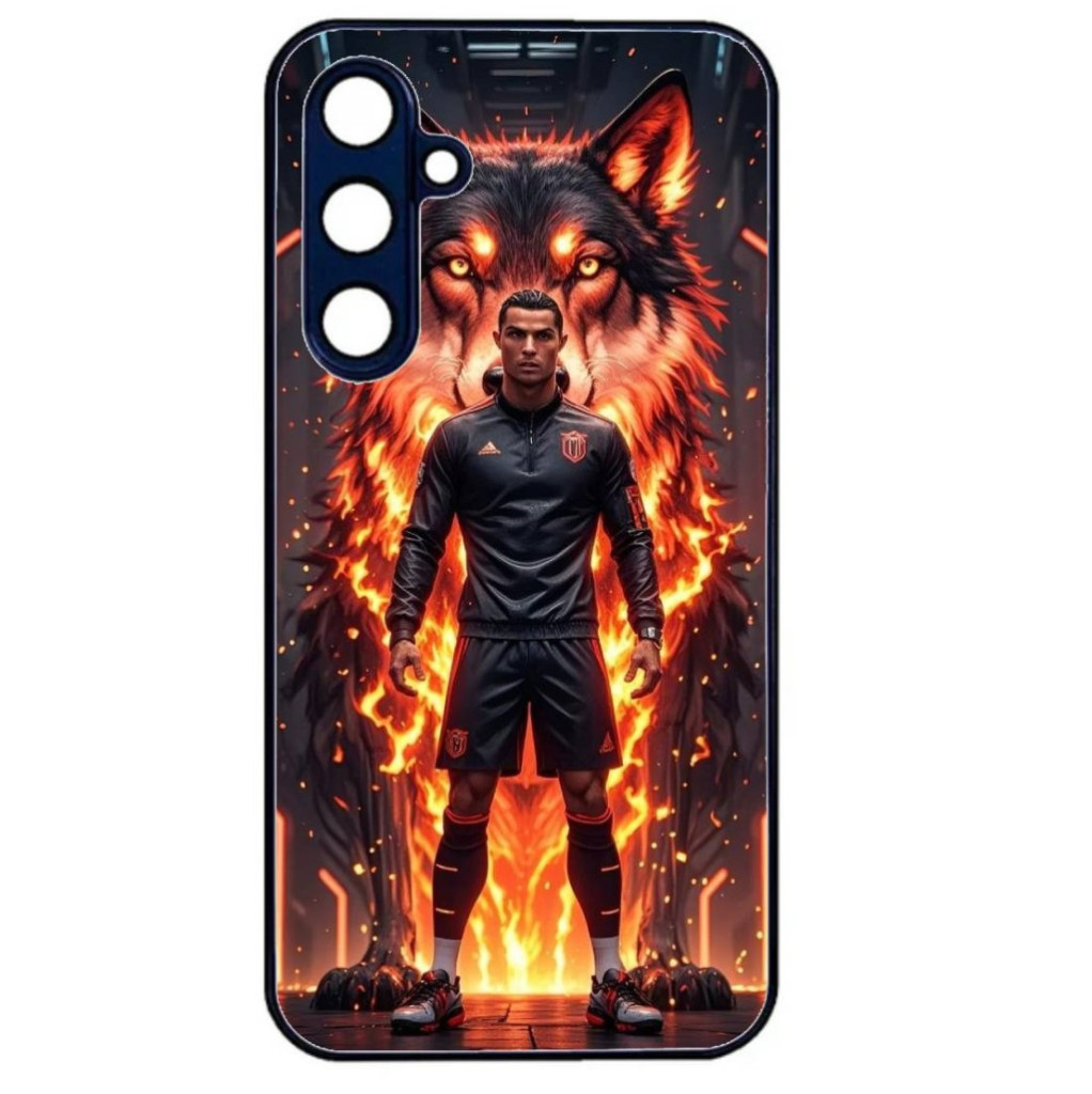 Husa Samsung Galaxy S23 Ultra, Colorful Aluminium TPU, design Ronaldo 3