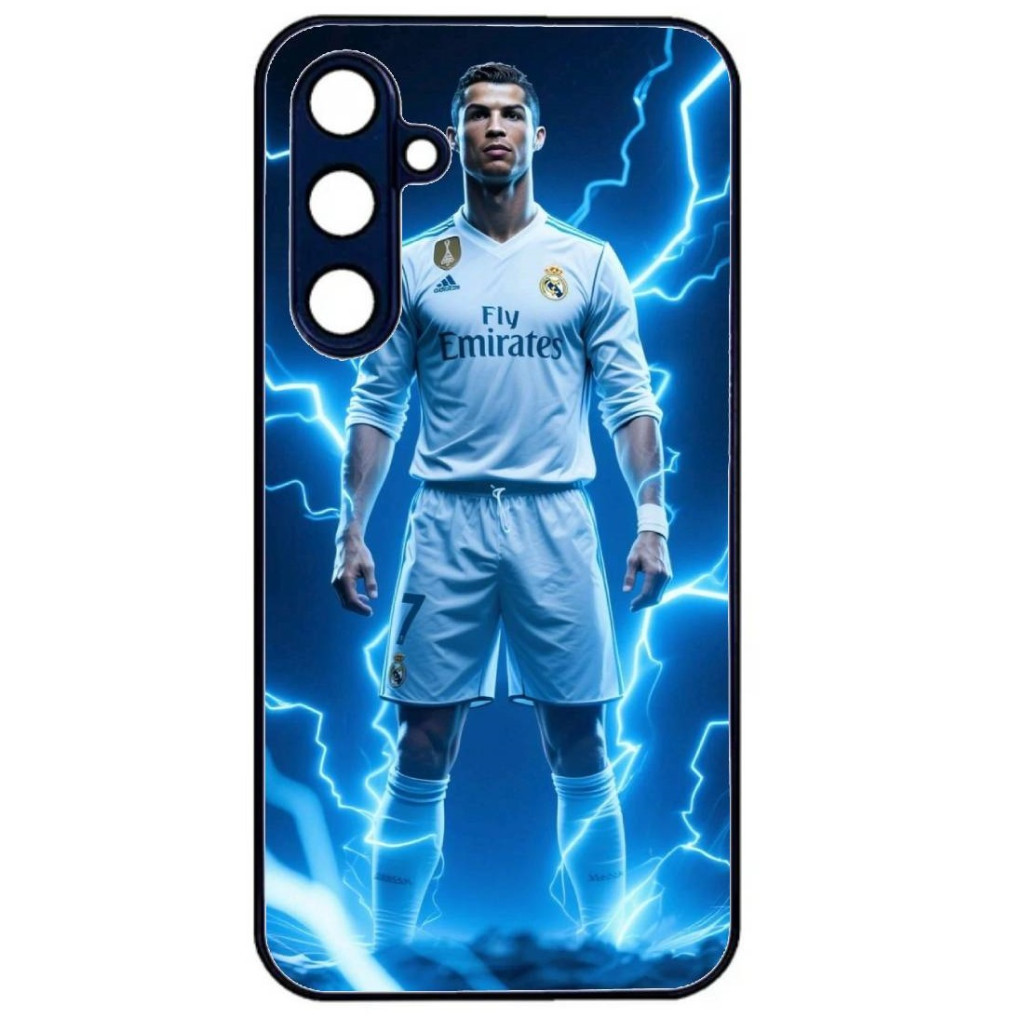 Husa Samsung Galaxy S21 FE, Colorful Aluminium TPU, design Ronaldo 4