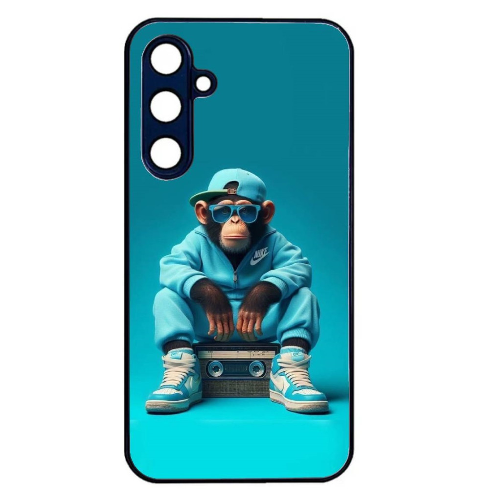 Husa Samsung Galaxy A52, Colorful Aluminium TPU, design Cool Ape 2