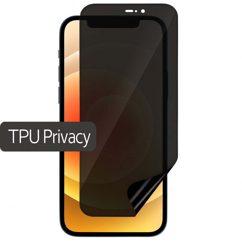 Folie Privacy TPU iPhone 14, Hydrogel, anti-spion, mata, ultra subtire, regenerabila