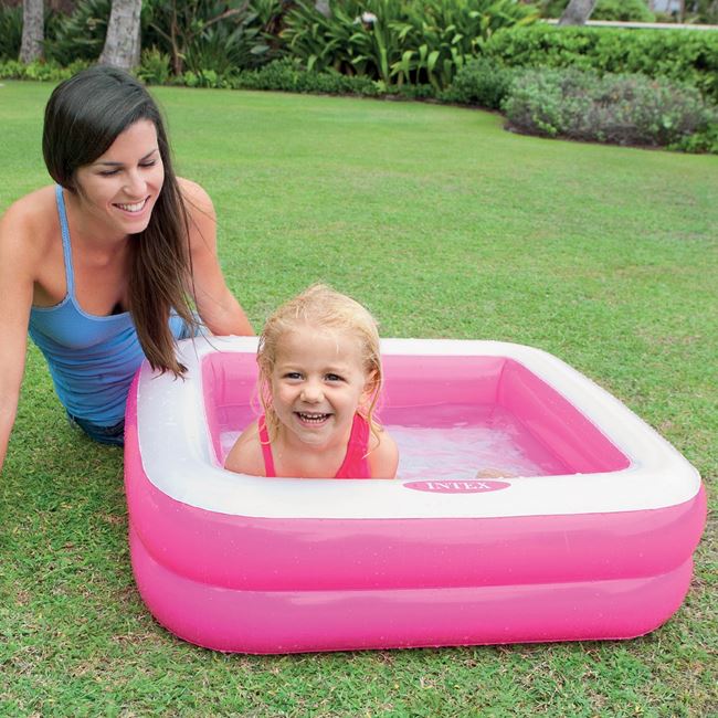 Piscina Patrata pentru Copii 86x86x25cm - Intex