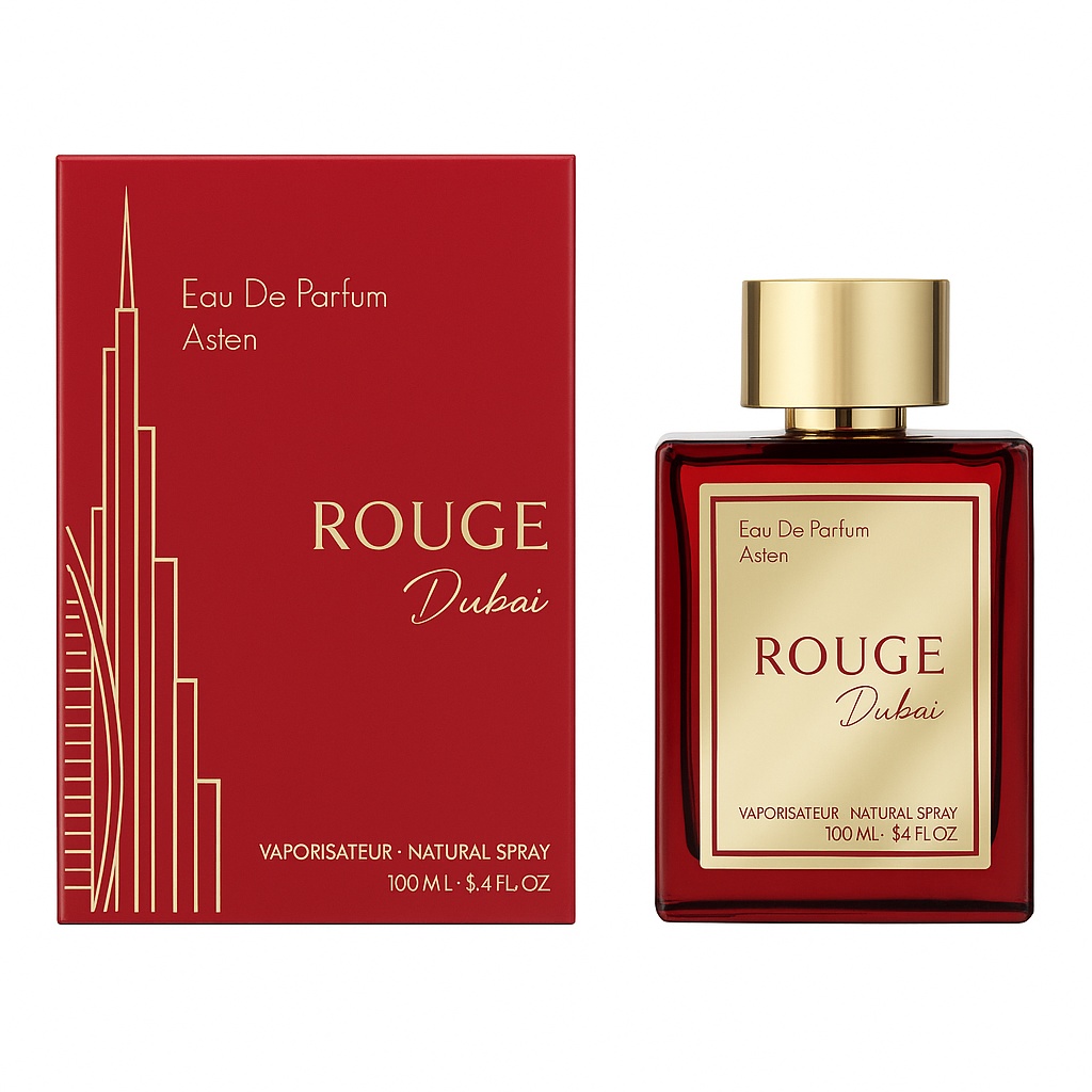 Apă de parfum Asten, Rouge Dubai, unisex, 100ml